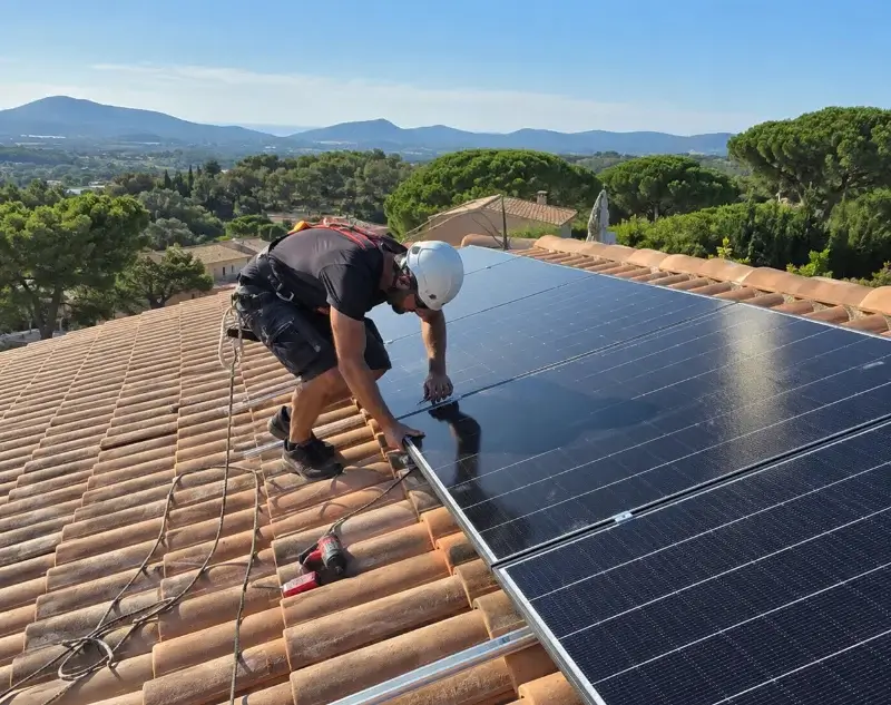 Installateur panneaux solaires Marzan — pose photovoltaïque sur toiture