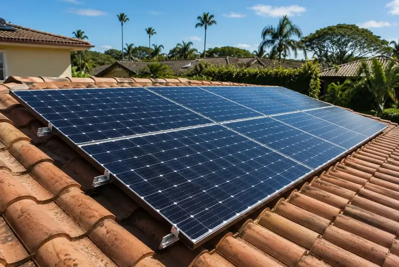 Installation de panneaux solaires à Marzan